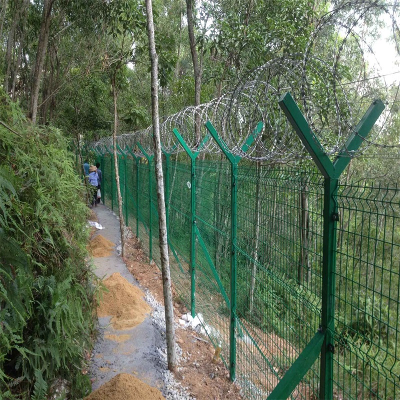 上海機(jī)場Y型安全隔離網(wǎng)圖片3