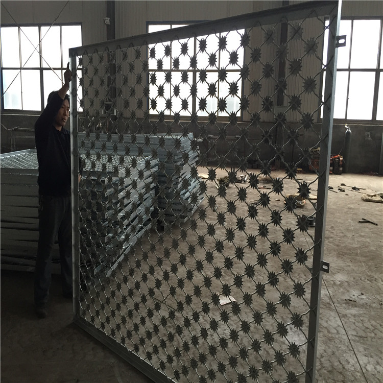 上海梅花刺片防護網圖片1