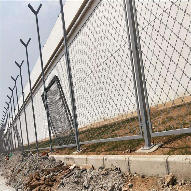 上海戒毒所刀刺鋼網墻圖片4