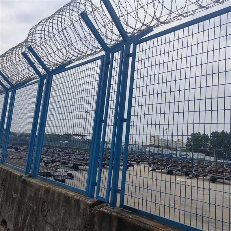 監獄Y型柱鋼網墻圖片3