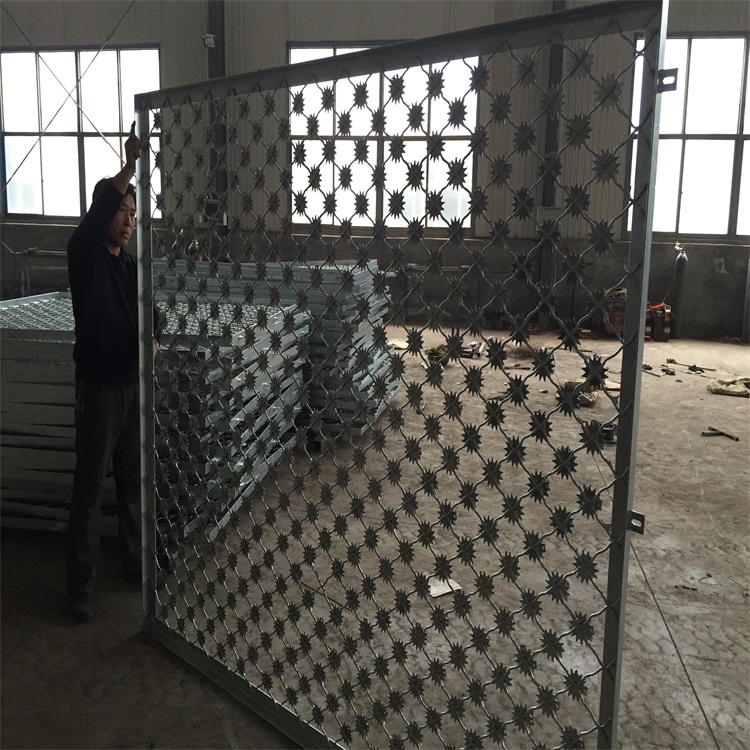 上海監(jiān)獄太陽花防爬隔離網(wǎng)圖片1