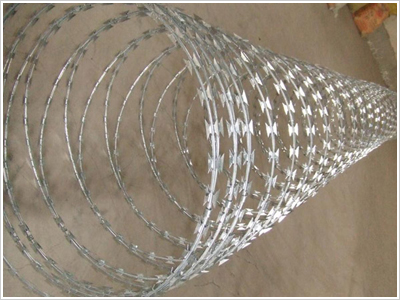 上海蛇腹型不銹鋼刀片刺網圖片3