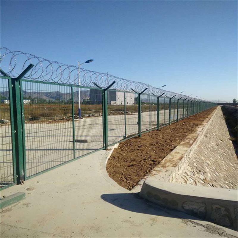 上海監(jiān)獄鋼網(wǎng)墻之Y型安全防御護(hù)網(wǎng)圖片2