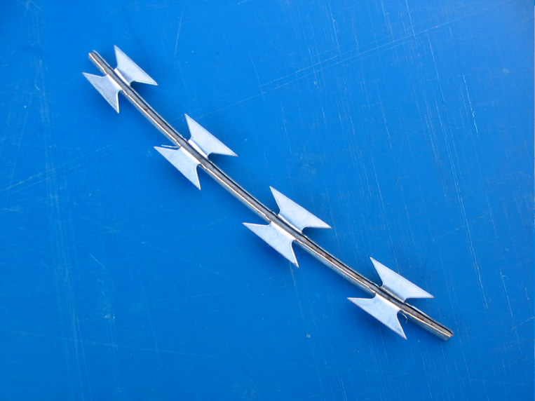 上海304防爬刺刀圈隔離網(wǎng)圖片2