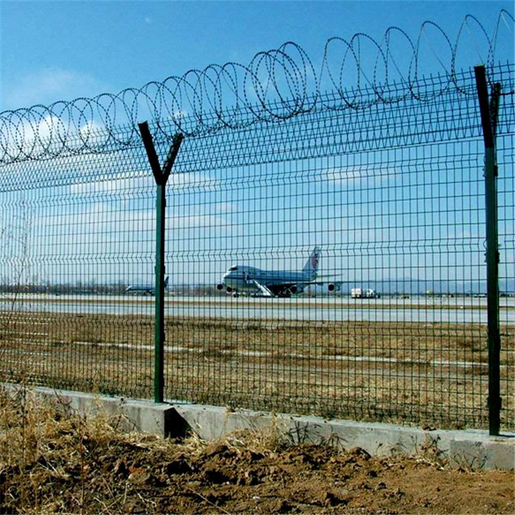 上海機(jī)場防護(hù)安全鋼筋隔離柵圖片4